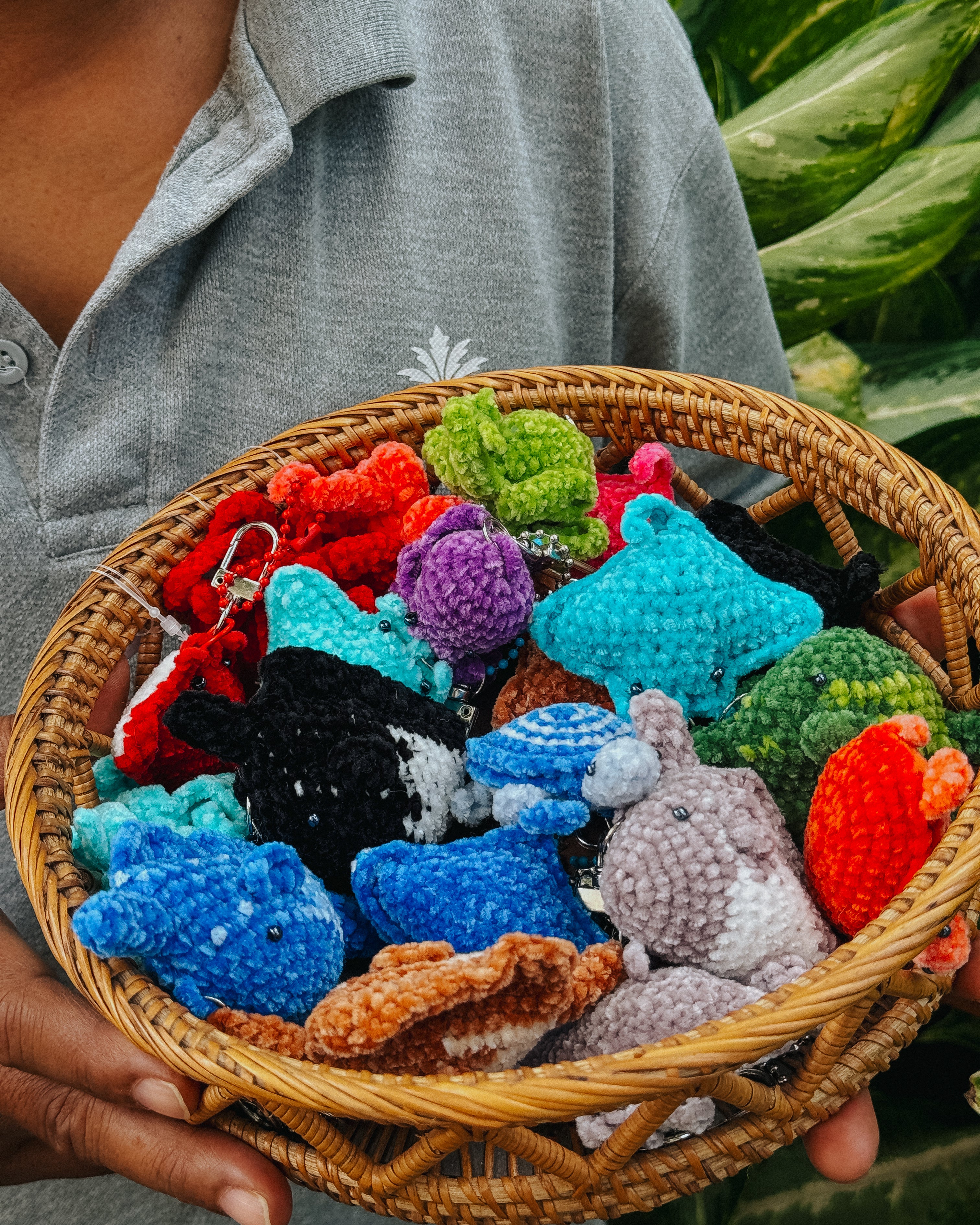 Ocean handmade keychains