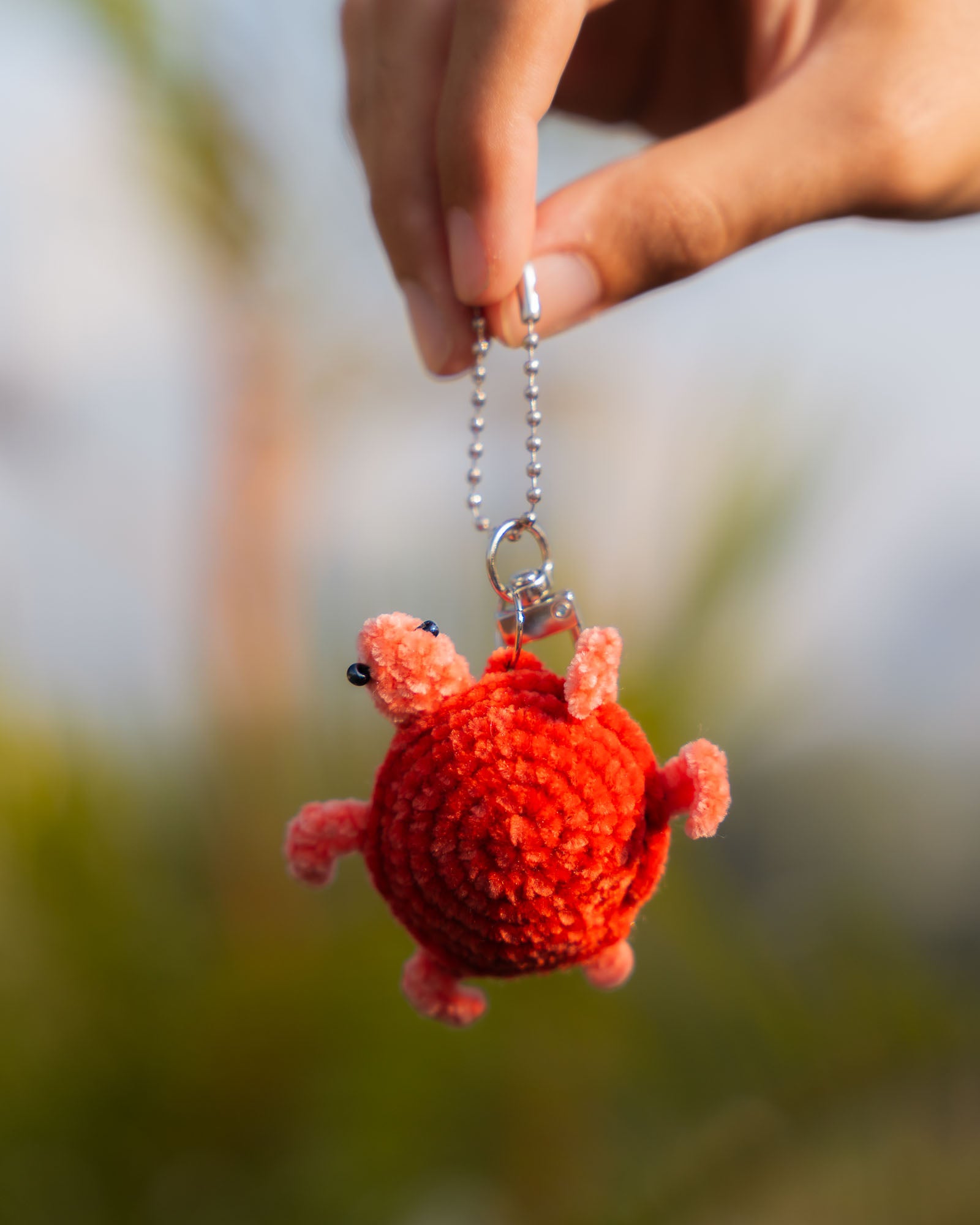 Handmade turtle keychain by Opi